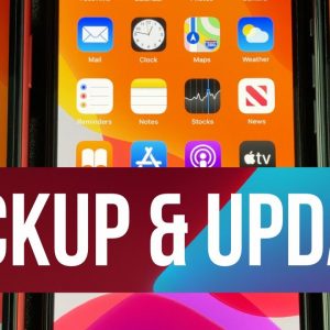 How to Backup & Update iPhone X, iPhone XS, iPhone XS Max to iOS 15.6