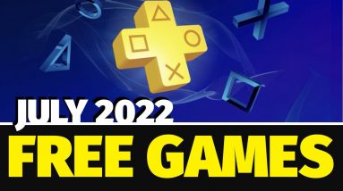 PlayStation FREE Games for July 2022 | PS Plus Members | PS4 | PS5