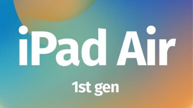 Can you update iPad Air 1st gen to iPadOS 16?