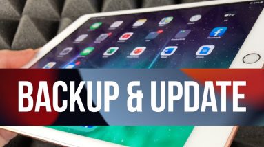 How to Backup & Update iPad to iOS 15.6 | iPadOS 15.6