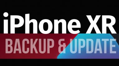 How to Backup & Update iPhone XR to iOS 15.6