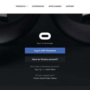 How to get an Oculus account