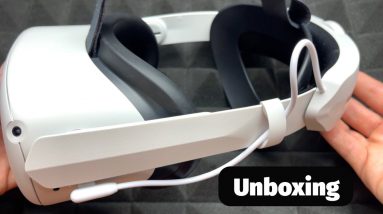 AUBIKA Head Strap with Battery for Meta/Oculus Quest 2 Fast Charging, Adjustable Elite Unboxing