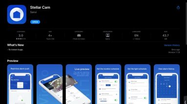 How to Setup Stellar Cam App on iPhone iPad iPod